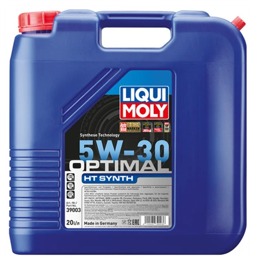 Полусинтетическое моторное масло LIQUI MOLY Optimal HT Synth 5W-30