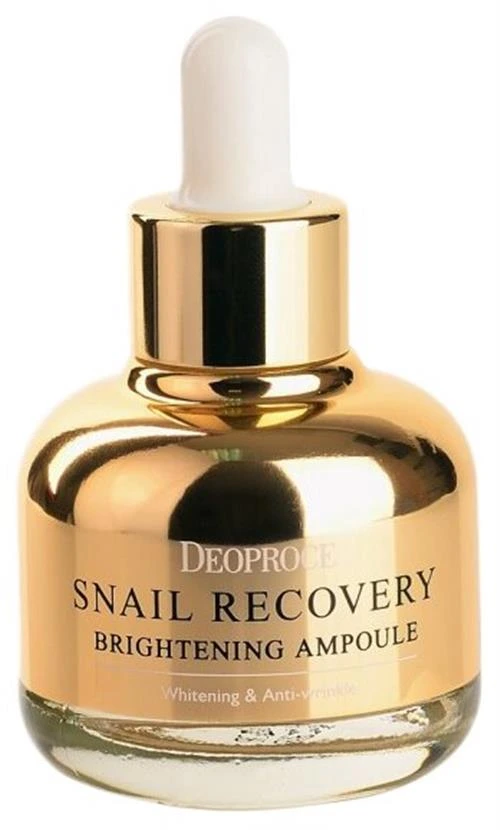 Deoproce Snail Recovery Brightening Ampoule Сыворотка для лица на основе муцина улитки