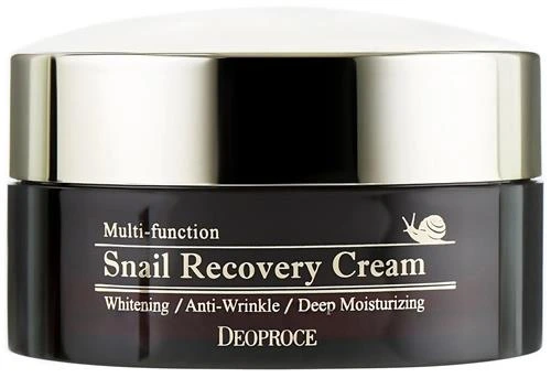 Deoproce Snail Recovery Cream Восстанавливающий крем для лица с муцином улитки