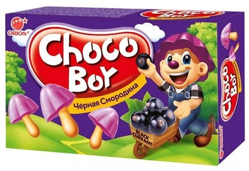 Печенье Choco Boy Black Currant, 45 г