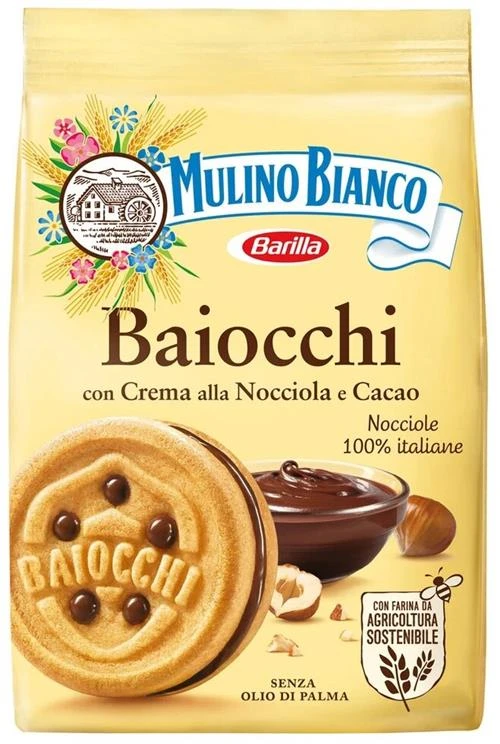 Печенье Mulino Bianco Baiocchi, 260 г