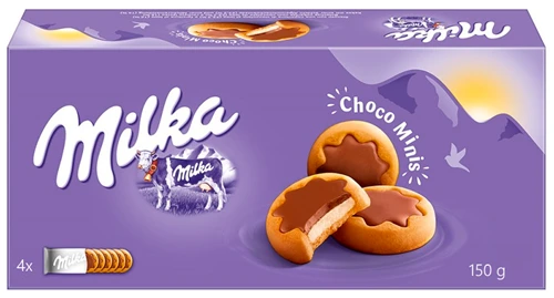 Печенье Milka choco Minis, 150 г