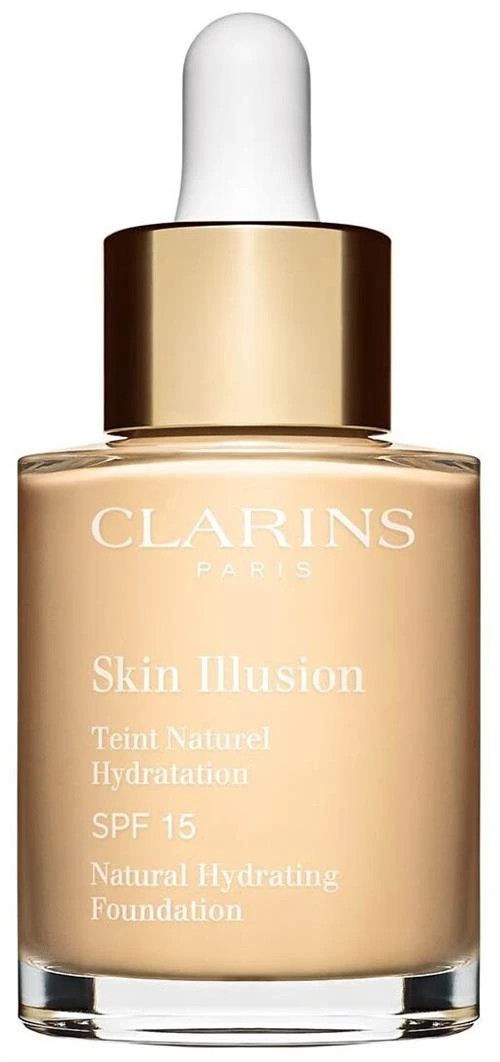 Clarins Увлажняющий тональный крем с легким покрытием Skin Illusion, SPF 15