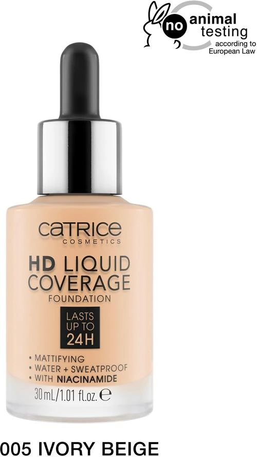 CATRICE Тональная эмульсия HD Liquid Coverage Foundation