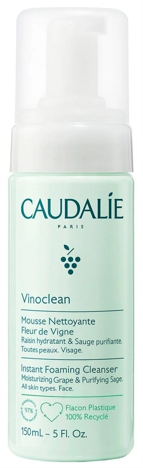 Caudalie пенка очищающая Vinoclean