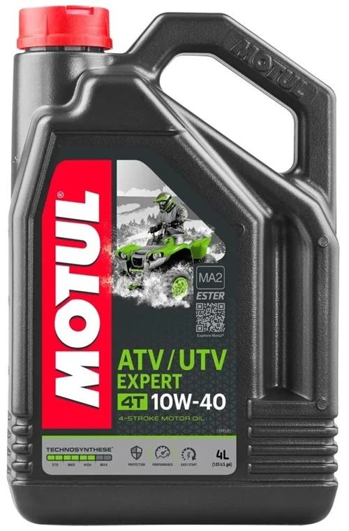 Минеральное моторное масло Motul ATV-UTV Expert 4T 10W40