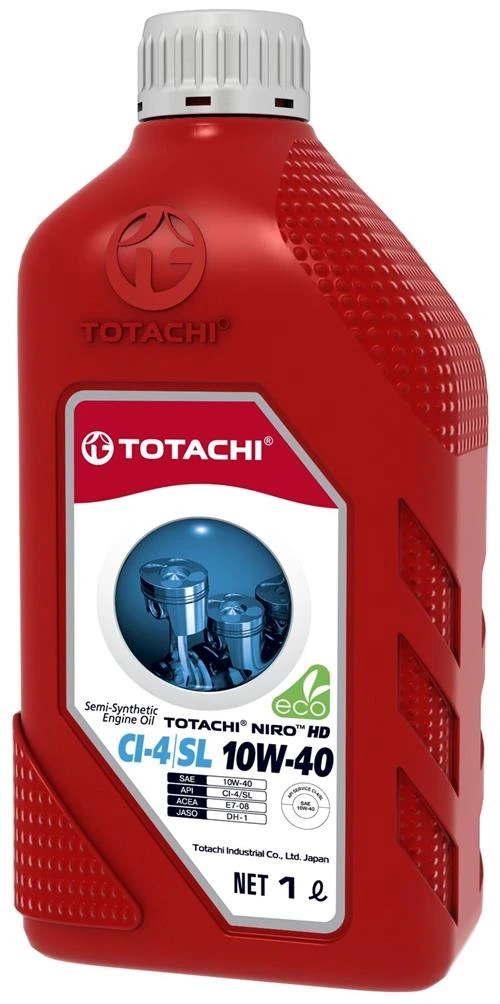 Минеральное моторное масло TOTACHI NIRO HD Semi-Synthetic 10W-40