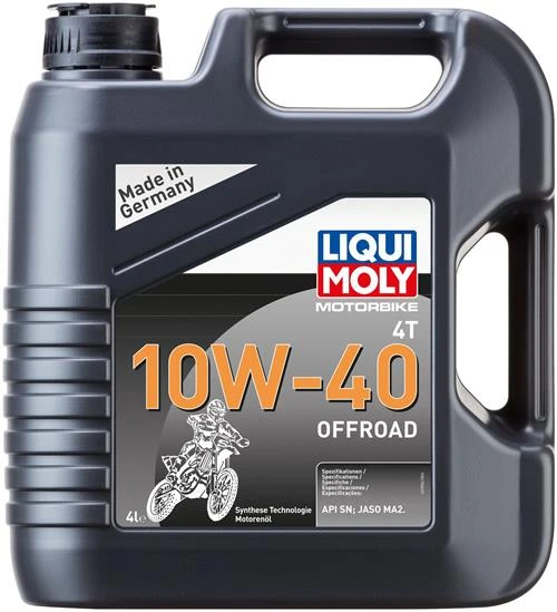 Минеральное моторное масло LIQUI MOLY Motorbike 4T Offroad 10W-40