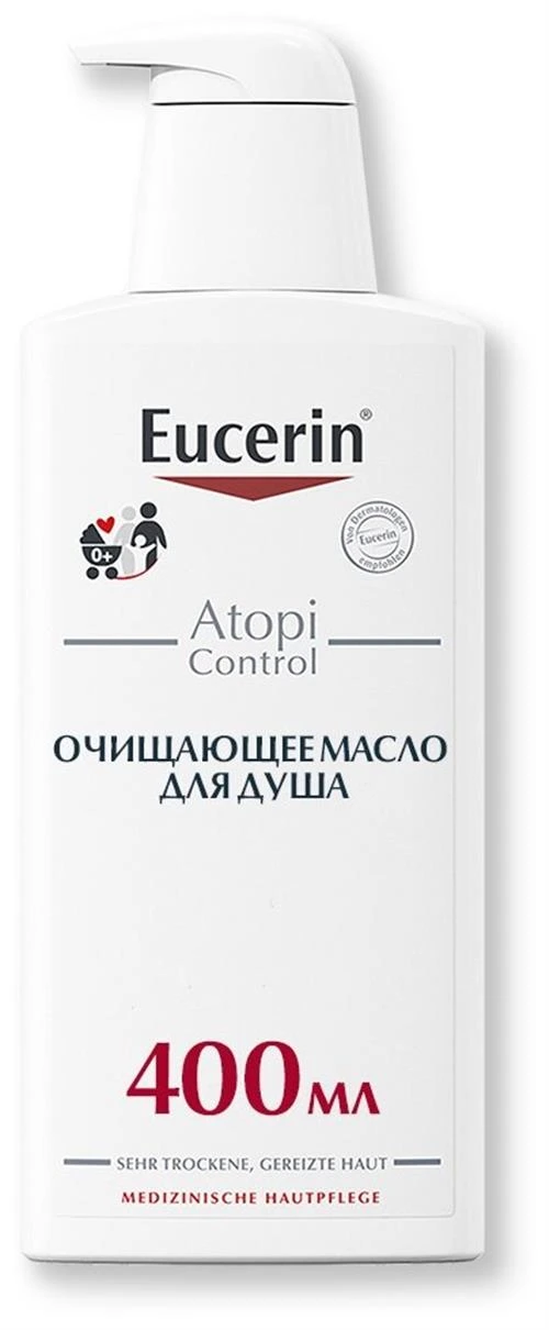 Масло для ванны и душа Eucerin AtopiControl