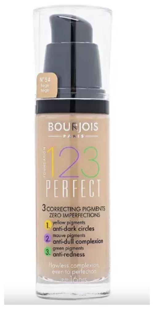 Bourjois Тональный крем 123 Perfect, SPF 10