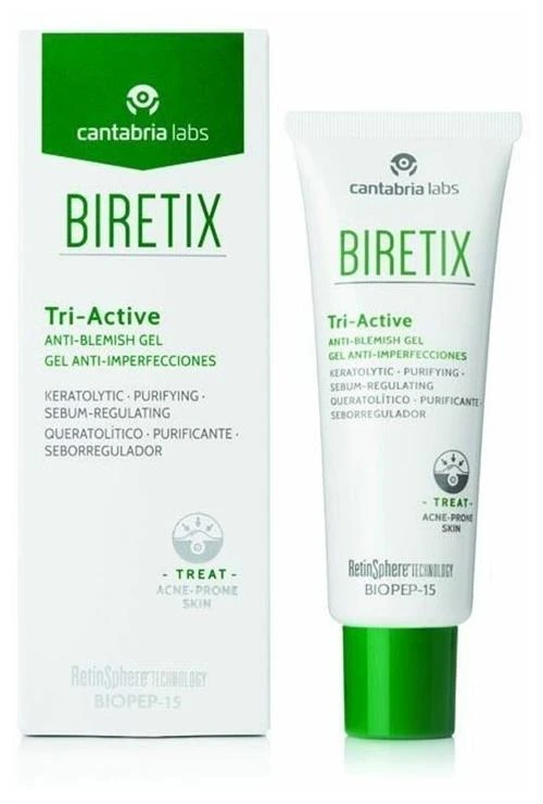 Biretix Гель три-актив для кожи с акне Tri-Active Anti-Blemish Gel