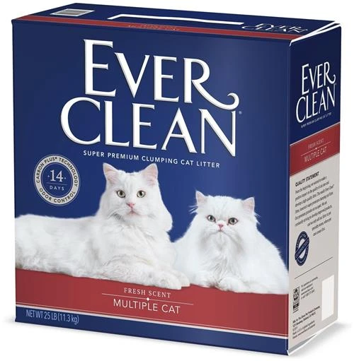 Комкующийся наполнитель Ever Clean Multiple Cat, 10 л