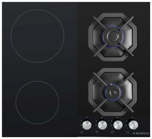 Комбинированная варочная панель MAUNFELD EEHG.642VC.2CB/KG