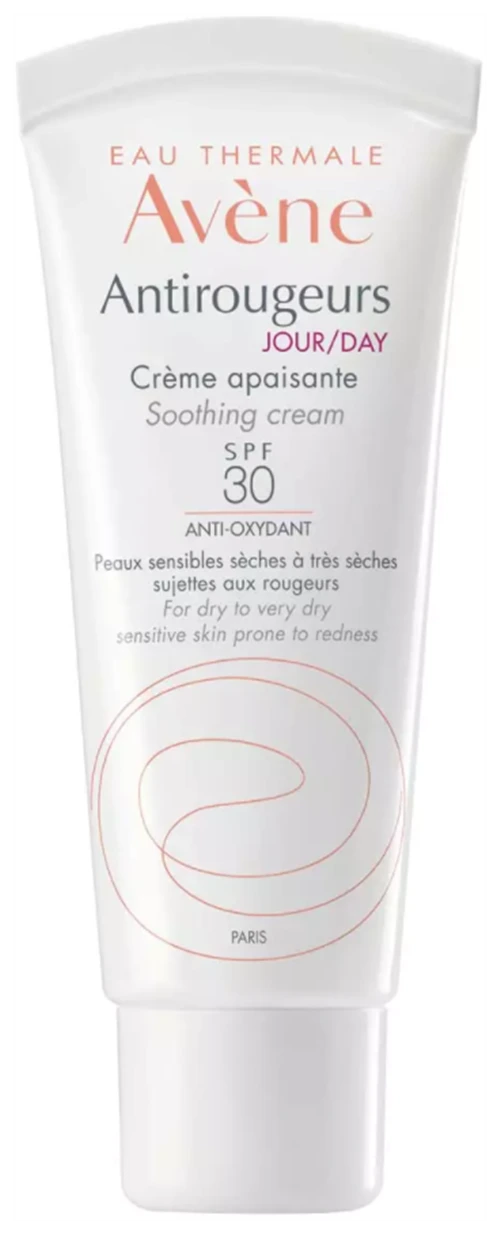 AVENE Antirougeurs Jour Дневной увлажняющий крем для лица от покраснений кожи SPF 30