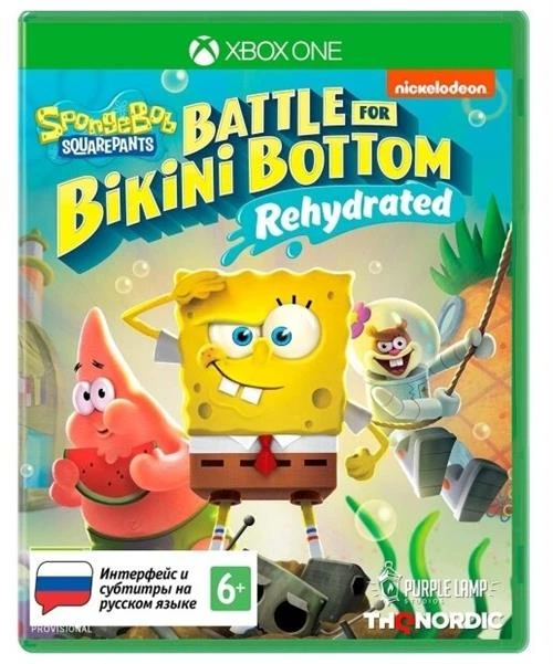 Игра SpongeBob SquarePants: Battle for Bikini Bottom - Rehydrated