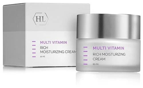 Holy Land Multivitamin Rich Moisturizing Cream Увлажняющий крем с комплексом витаминов для лица, шеи и области декольте