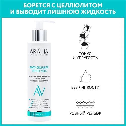 ARAVIA молочко Laboratories Anti-Cellulite Detox Milk