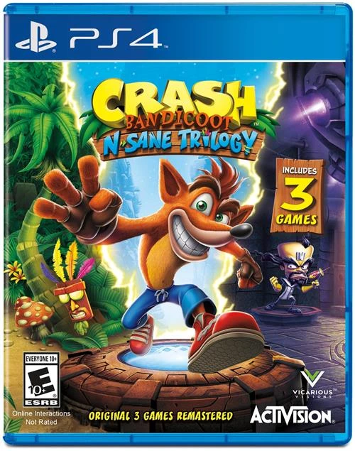 Игра Crash Bandicoot N-Sane Trilogy