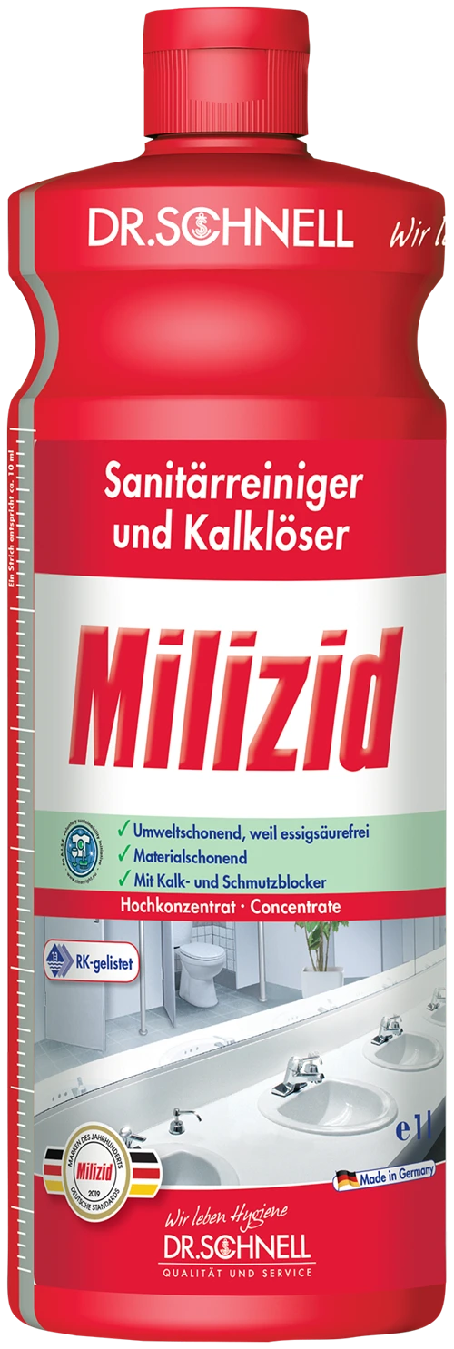 Жидкость кислотная для уборки санитарных помещений Milizid Dr. Schnell