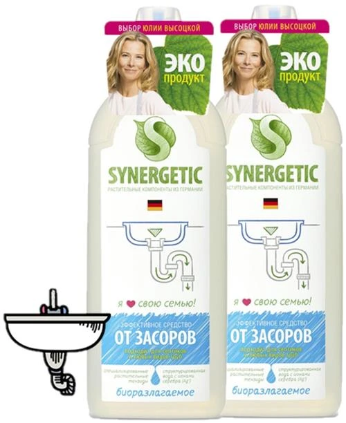 Жидкость для устранения засоров Synergetic