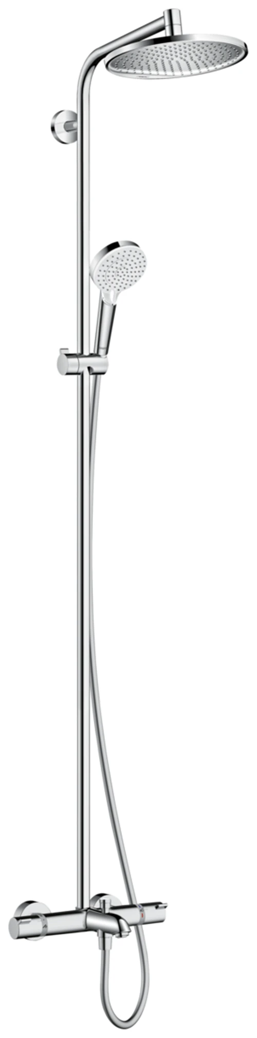 Душевой комплект hansgrohe Crometta S 240 Showerpipe 27320000,