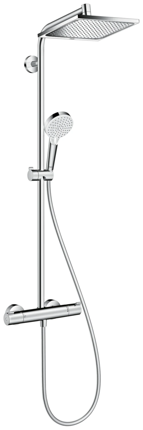 Душевой комплект hansgrohe Crometta Е 240 1jet Showerpipe 27271000,