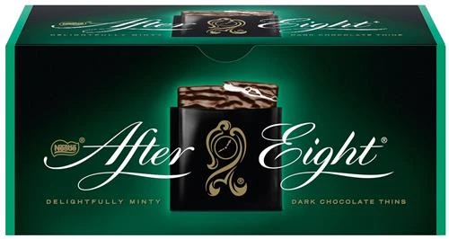 After Eight с помадной начинкой со вкусом мяты