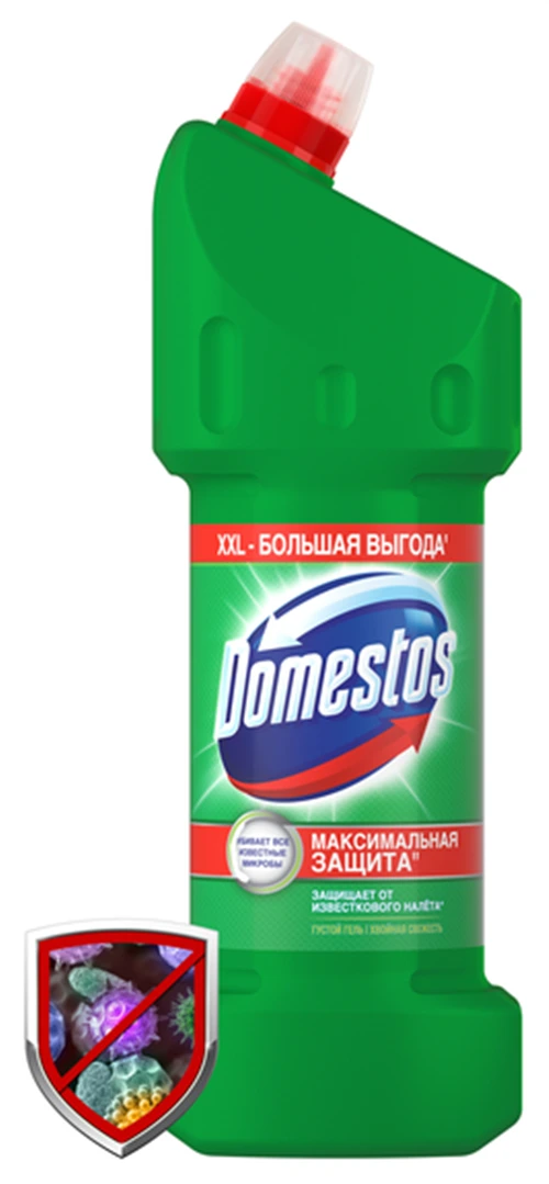 Гель универсальный Двойная сила Хвойная свежесть Domestos