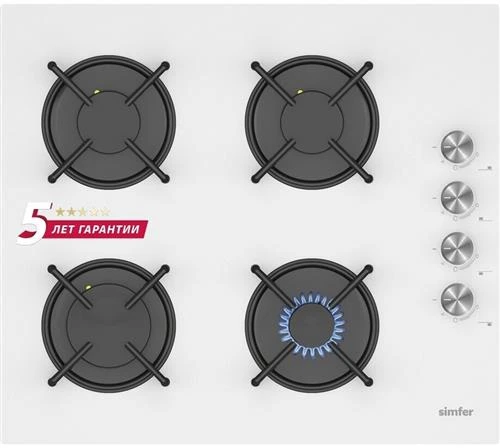 Газовая варочная панель Simfer H60K40-000