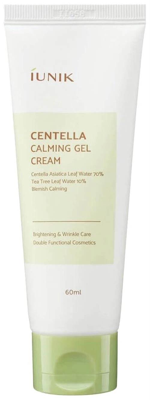 IUNIK Centella Calming Gel Cream Успокаивающий гель-крем для кожи лица с центеллой азиатской и чайным деревом