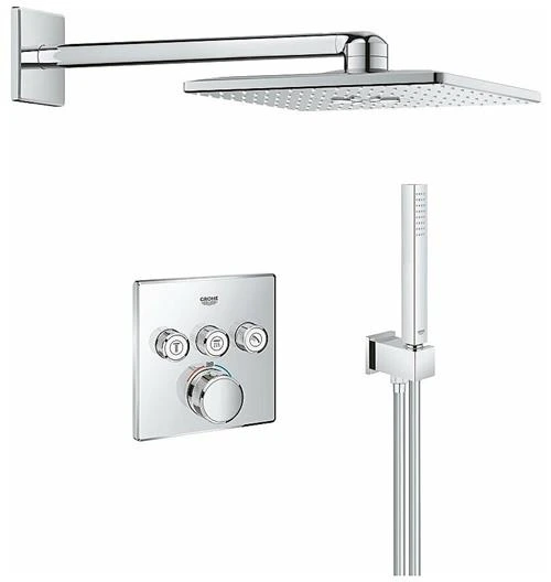 Верхний душ Grohe Rainshower SmartActive Cube 34706000,