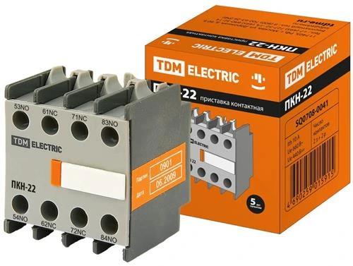 Блок вспомогательных контактов TDM ELECTRIC SQ0708-0041