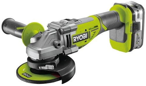 Аккумуляторная УШМ RYOBI R18AG7-140S ONE+, 125 мм