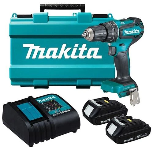 Аккумуляторная ударная дрель-шуруповерт Makita DHP485SYE