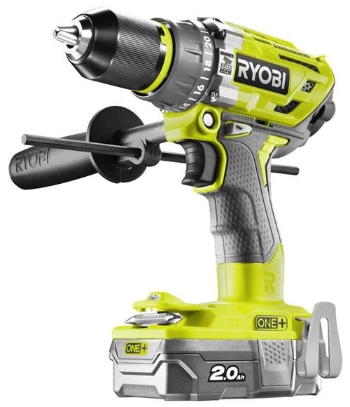 Аккумуляторная ударная дрель-шуруповерт RYOBI R18PD7-220B