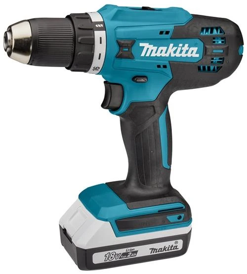 Аккумуляторная дрель-шуруповерт Makita DF488DWAE