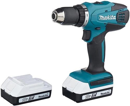 Аккумуляторная дрель-шуруповерт Makita DF457DWE (Б/У)