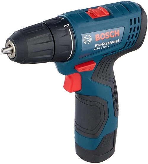 Аккумуляторная дрель-шуруповерт BOSCH GSR 120-LI (06019G8020/06019G8000)