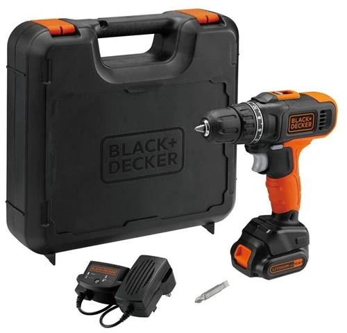 Аккумуляторная дрель-шуруповерт BLACK+DECKER BCD7122CK