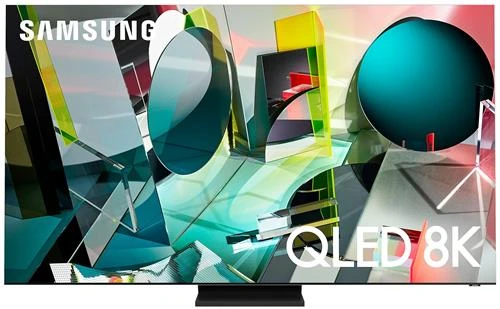 65" Телевизор Samsung QE65Q950TSU 2020, нержавеющая сталь