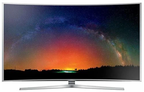 48" Телевизор Samsung UE48JS9000T 2015 QLED, серебристый