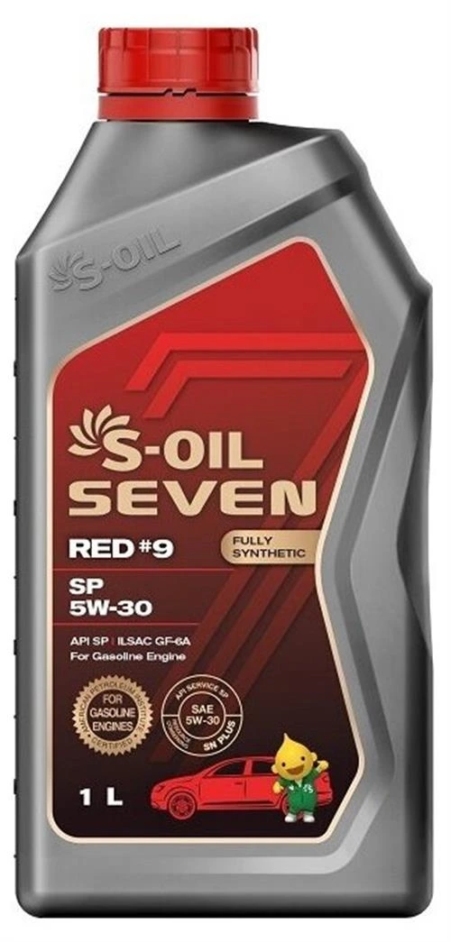 HC-синтетическое моторное масло S-OIL SEVEN RED#9 SP 5W-30