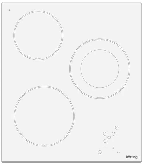 Электрическая варочная панель Korting HK 42031