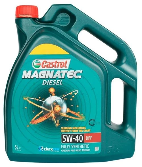 HC-синтетическое моторное масло Castrol Magnatec Diesel 5W-40 DPF