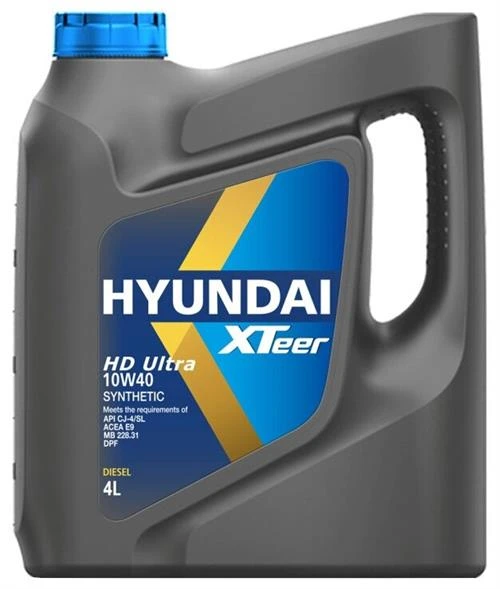 HC-синтетическое моторное масло HYUNDAI XTeer HD Ultra 10W-40