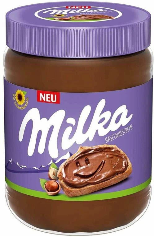 Haselnusscreme паста шоколадно-ореховая Milka