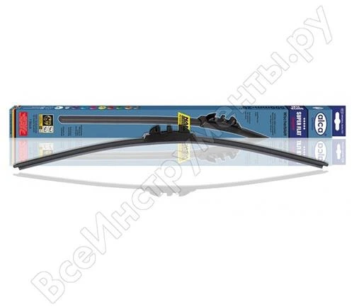 Щетка стеклоочистителя бескаркасная ALCA Super Flat Graphit 16"