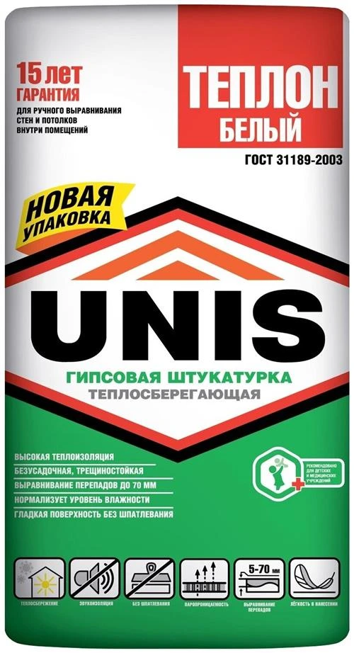 Штукатурка Unis Теплон