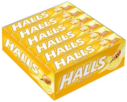 Halls Леденцы Мёд и лимон