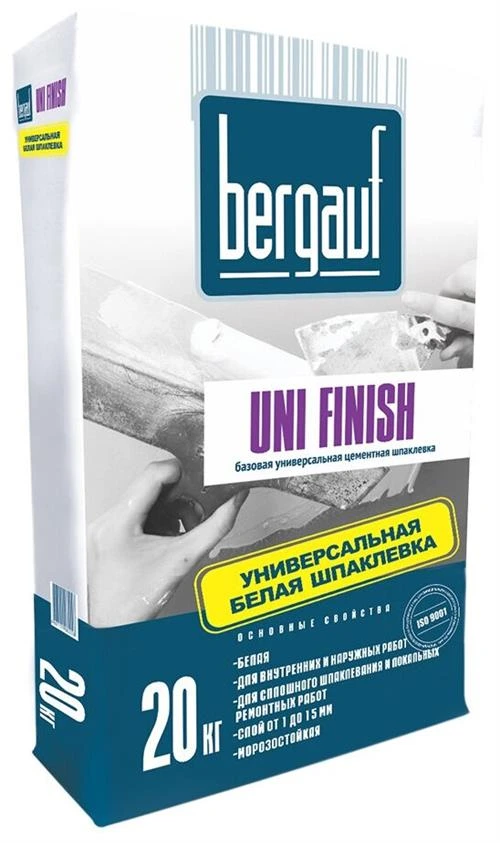 Шпатлевка Bergauf Uni Finish